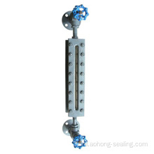 Roestvrijstalen stoomketelglasplaatniveau -meter